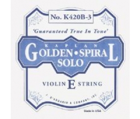Kaplan Golden Spiral Solo Tek mi teli K420B-3